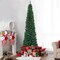 Costway 5'/6'/7'/8' /9' PVC Artificial Pencil Christmas Tree Slim Green